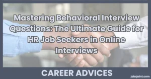 Mastering Behavioral Interview Questions
